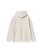 Sudadera con capucha Carhartt WIP Hooded American Script Sweatshirt Natural para hombre posterior
