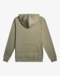 Sudadera polar con capucha Billabong Arch Sage verde para hombre posterior