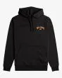Sudadera con capucha Billabong Arch Wave negra para hombre