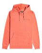Sudadera polar con capucha Billabong Arch Wave rosa para hombre
