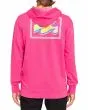 Hombre con sudadera de capucha Billabong Connection rosa fucsia posterior