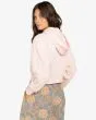 Mujer con Sudadera de capucha Billabong New Age Rosa posterior