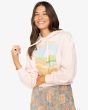 Mujer con Sudadera de capucha Billabong New Age Rosa