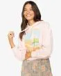 Mujer con Sudadera de capucha Billabong New Age Rosa