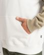 Hombre con Sudadera de capucha Billabong Spencer blanca bolsillo