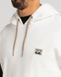 Hombre con Sudadera de capucha Billabong Spencer blanca logo