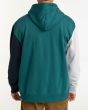 Hombre con Sudadera de capucha Billabong Spencer Real Teal posterior