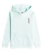 Sudadera con capucha Billabong Tribal Dance verde para niño frontal