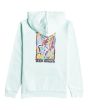 Sudadera con capucha Billabong Tribal Dance verde para niño