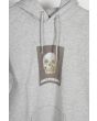 Sudadera con capucha Christenson Cigar Box Skull Gris estampado
