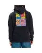 Hombre con sudadera de capucha DC Shoes Andy Warhol Cow negra 