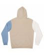 Sudadera con capucha DC Shoes Riot 2 beige para hombre posterior