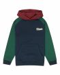 Sudadera con capucha Element Cornell Script Azul Marino para niños de 8 a 16 años