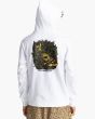 Hombre con sudadera de capucha Element Covered blanca Timber Collection posterior