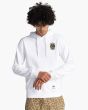 Hombre con sudadera de capucha Element Covered blanca Timber Collection