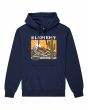 Sudadera con capucha Element Dusk Hood azul marino para hombre
