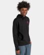 Hombre con Sudadera de capucha Element Hills Negra lateral