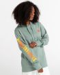 Mujer con Sudadera de capucha Element Kass Hood verde