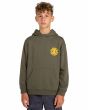 Niño con Sudadera de capucha Element Snake Youth Verde 