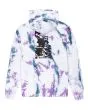 Sudadera con capucha Element x Star Wars Collection Yoda blanca con estampado Tie Dye Unisex posterior