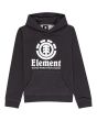 Sudadera con capucha Element Vertical gris para chicos de 6 a 16 años