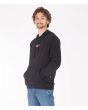 Hombre con Sudadera polar de capucha Hurley Bengal Fleece Negra lateral