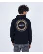 Hombre con Sudadera de capucha Hurley Seaside Negra posterior