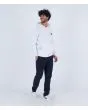 Hombre con sudadera de capucha Hurley Seaside Blanca ajuste