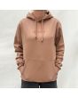 Sudadera con capucha Mission Basic Hoodie Logo Bordado Marrón Unisex