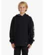 Niño con Sudadera de capucha Quiksilver Checkers Youth Negra 