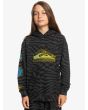 Niño con Sudadera de capucha Quiksilver Radical Times Youth negra 