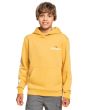 Niño con sudadera de capucha Quiksilver Stir it up amarilla 