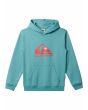 Sudadera con capucha Quiksilver Youth Big Logo Marine Blue para chico 8-16 años