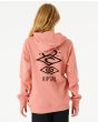 Niña con Sudadera de capucha Rip Curl Search Icon Youth Rosa posterior