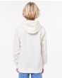 Niño con sudadera de capucha Rip Curl Surf Revival blanco hueso posterior