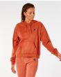 Mujer con Sudadera con capucha Rip Curl Surfers Original roja 