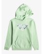 Sudadera con capucha Roxy Wildest Dreams verde para niña de 8 a 16 años