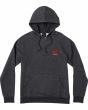 Sudadera de capucha RVCA Dynasty en color gris para hombre