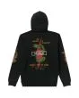Sudadera con capucha RVCA Shock Squad Negra par hombre posterior