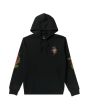 Sudadera con capucha RVCA Shock Squad Negra par hombre