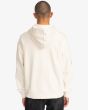 Hombre con sudadera de capucha RVCA Tiger Style Blanca espalda