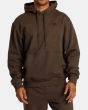 Hombre con Sudadera de capucha RVCA VA Essential Mocha Marrón