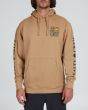 Hombre con Sudadera de capucha Salty Crew Ink Slinger Sandstone frontal 