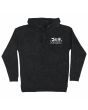 Sudadera con capucha Santa Cruz Godzilla Hand Negra para hombre frontal
