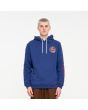 Hombre con Sudadera de capucha Santa Cruz Roskopp Target Azul Marino frontal