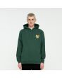 Hombre con Sudadera de capucha Santa Cruz Yin Yang Dot Verde frontal