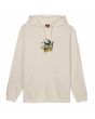 Sudadera con capucha Santa Cruz Sommer Sparrow Front Blanco Tiza para hombre