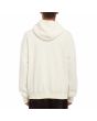 Hombre con sudadera polar con capucha y forro de borreguillo Volcom ISO91 Blanca posterior