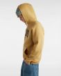 Hombre con Sudadera de capucha Vans Arched Marrón lateral
