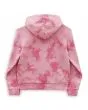 Sudadera con capucha Vans Cloud Wash rosa para niña de 8 a 14 años posterior